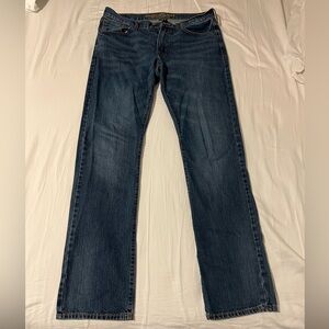 AEO Original Straight Jeans 34x36 Medium Wash Classic Fit
